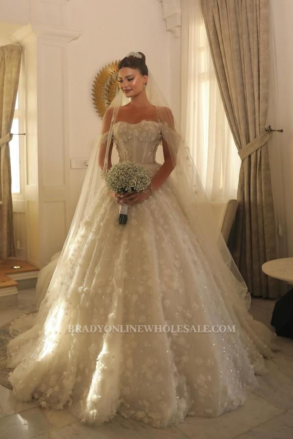 Extravagant Wedding Dresses A Line Lace Wedding Dresses Bridal Fashion Online