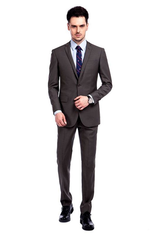 Casey Pure Chocolate Business Mens Suits Sale