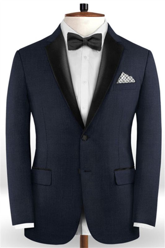 Dennis Simple Formal Business Mens Suit |  Mens Slim Fit Tuxedo