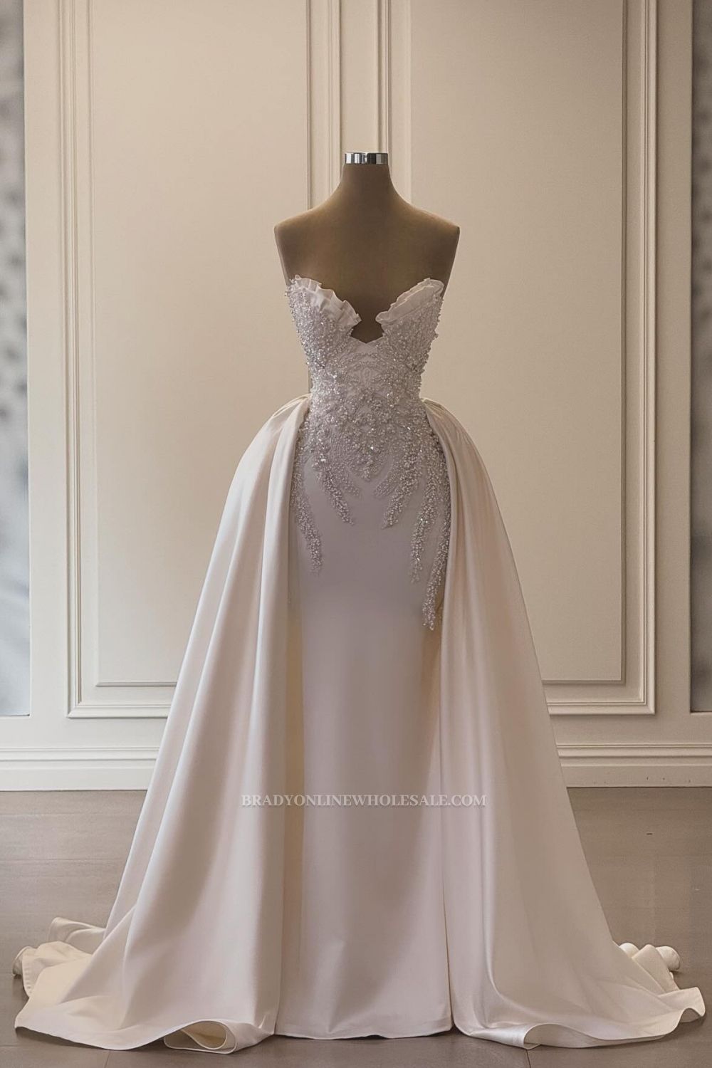 Formal Evening Dresses Long White Prom Dresses Ball Gowns with Lace