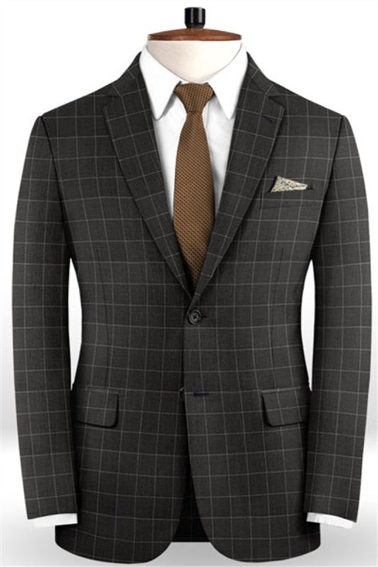 Brown Notch Lapel Tuxedo |  Fashion Formal Business Mens Blazer