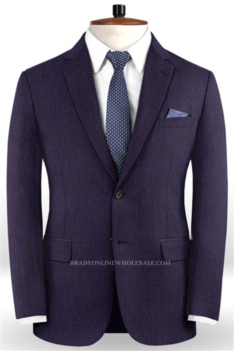 Cohen simple formal men's suit with two buttons