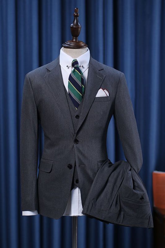 Jeremy Formal 3 Piece Slim Fit Mens Tailored Business Suit