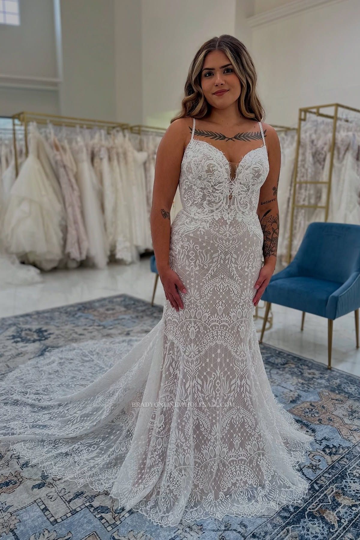 Sexy Wedding Dress Lace Mermaid Wedding Dresses Bridal Fashion
