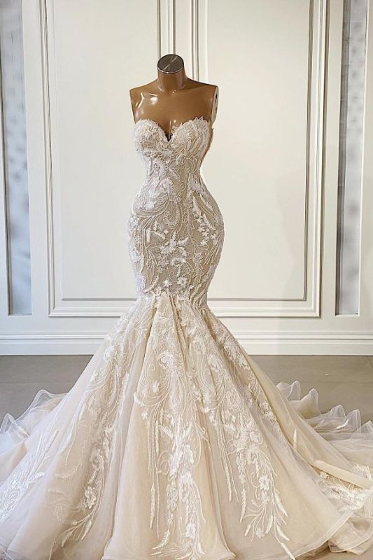 Beautiful Mermaid Wedding Dresses | Wedding dresses lace