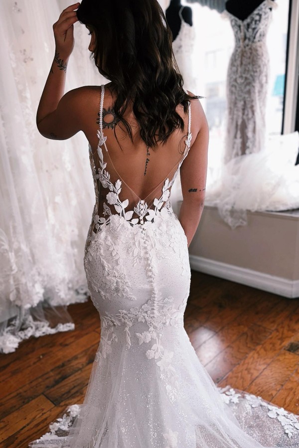 Modern Wedding Dresses Mermaid Lace | Wedding Dresses Cheap Online