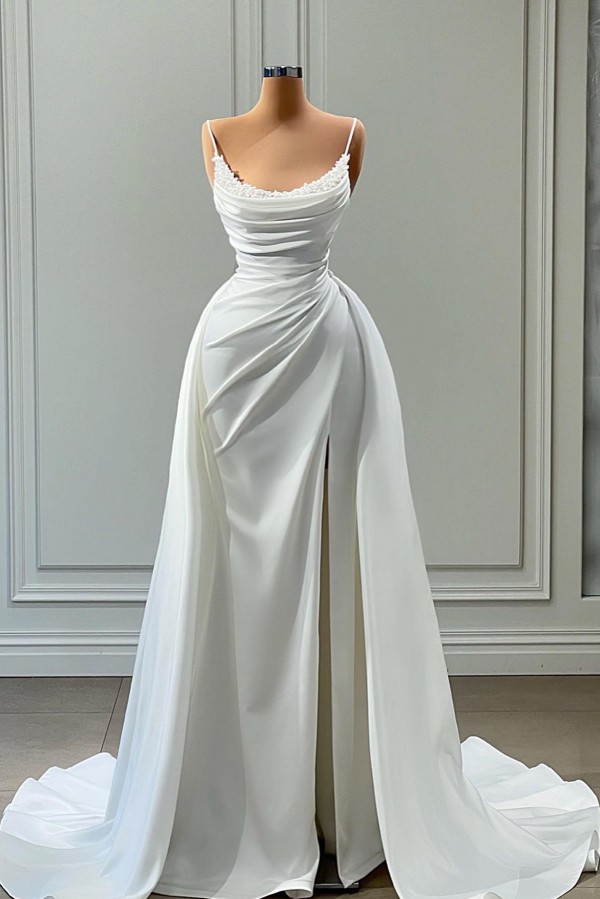 Beautiful Long White Evening Dresses | Cheap Prom Dresses Online