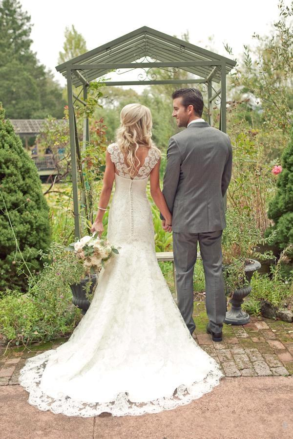 Simple Straps Sleeveless A-Line Bridal Wedding Dress