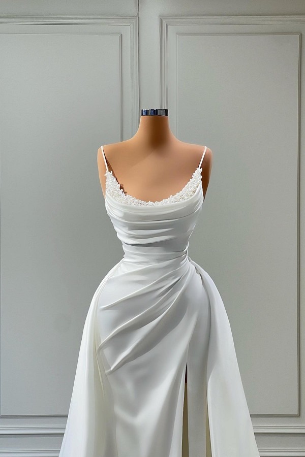 Beautiful Long White Evening Dresses | Cheap Prom Dresses Online
