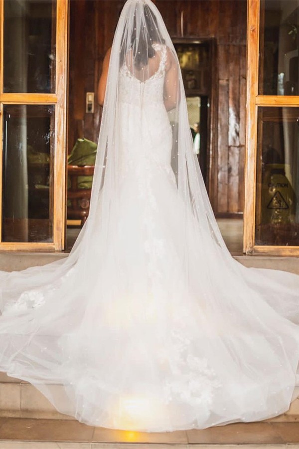 Chic Mermaid Wedding Dress | Lace Wedding Dress