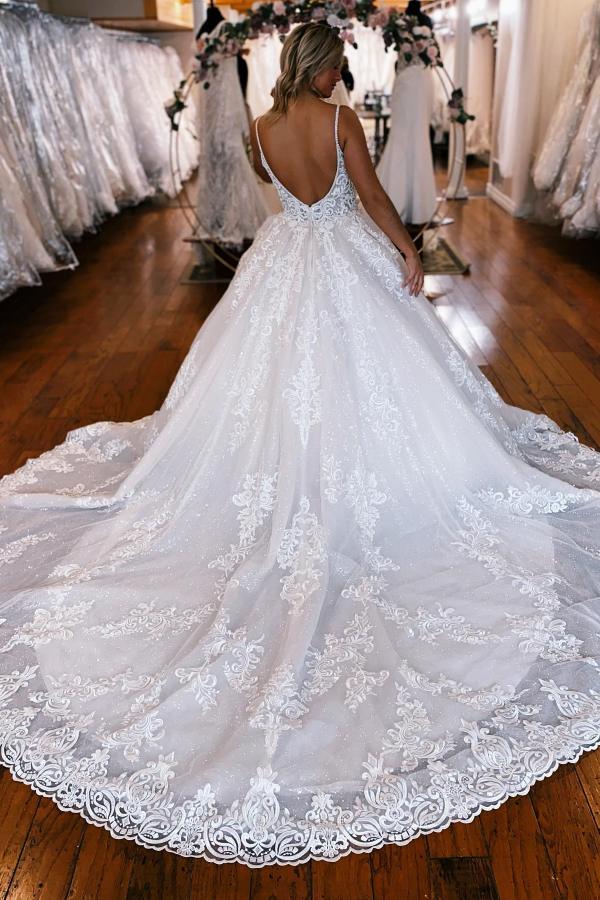 Elegant Wedding Dresses A Line Lace | Wedding dresses cheap