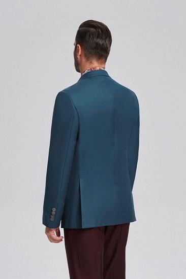 Fashion Pure Green Blue Blazer | Casual Blazer_3