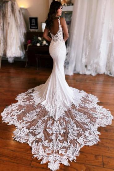 Elegant Wedding Dresses With Lace | Wedding dresses mermaid_2