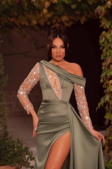 Sexy Evening Dresses Long Olive | Prom dresses cheap_2