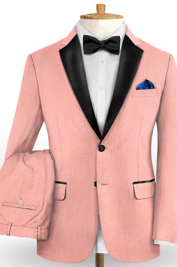 Mens Pink 2-Piece Prom Suit |  Custom Mens Two-Piece Suit_2