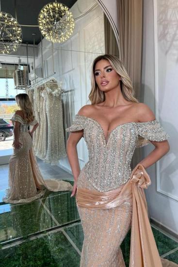Extravagant Evening Dresses Long Glitter Prom Dresses Ball Gowns Online_7