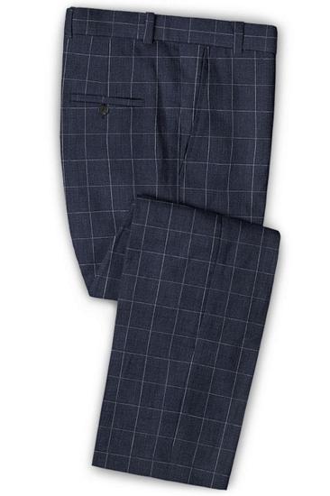 High Quality Two Button Groom Tuxedo | Groomsmen Prom Suit_3