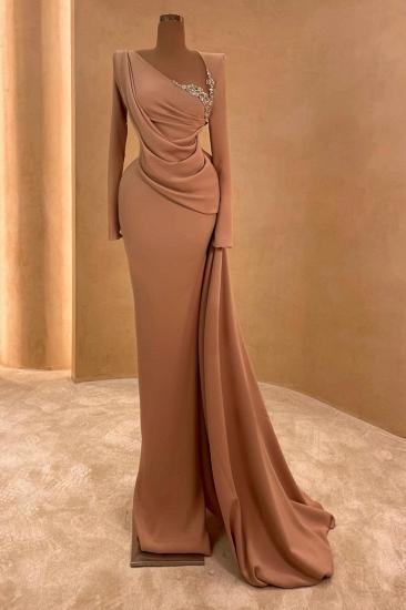 Elegant Evening Dresses Long With Sleeves Prom Dresses Ball Gowns_1
