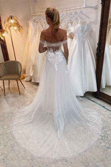 Elegant boho wedding dresses | Wedding dresses A line lace_3