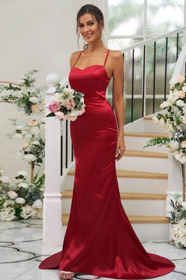 Beautiful Evening Dresses Long Red | Simple Prom Dresses Cheap_2