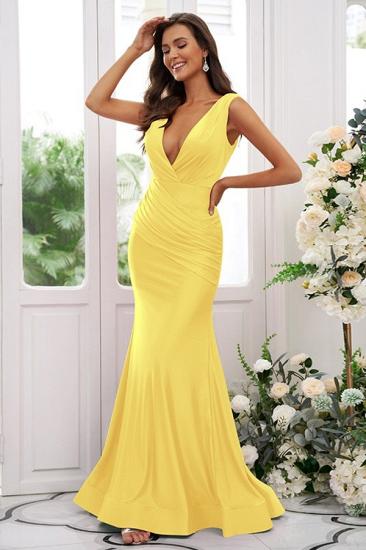Fuchsia Bridesmaid Dresses Long | Simple evening dress_9