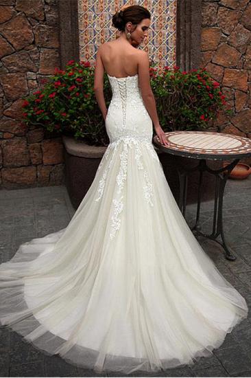 Bride's small tail new bra fishtail Wedding Dress_2