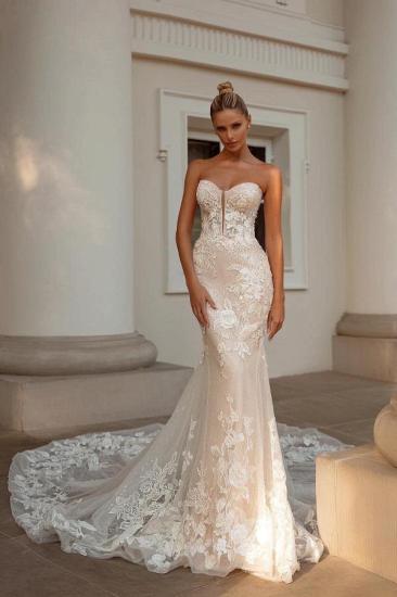Elegant Wedding Dresses With Jacket | Wedding dresses mermaid lace_2
