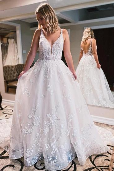 Gorgeous Wedding Dresses Cheap | Wedding dresses A line lace_1