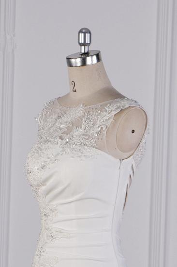 Bradyonlinewholesale Gorgeous Jewel Mermaid Satin Wedding Dress Sleeveless Ruffles Appliques Beadings Bridal Gowns Online_5