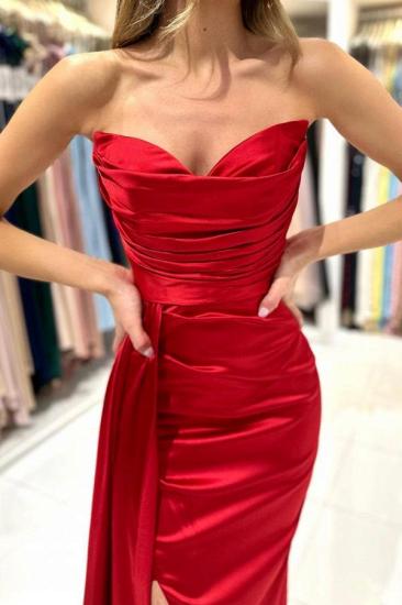 Long Red Evening Dresses Cheap | Simple Prom Dresses Online_6