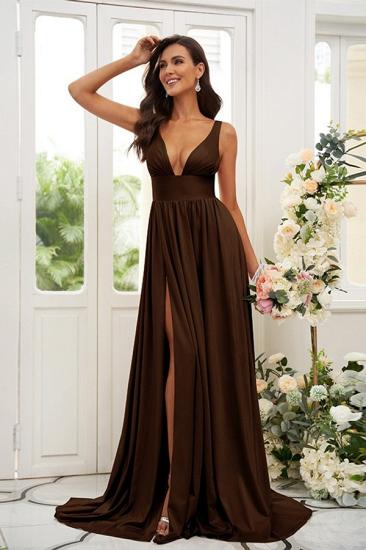 Gold Long Bridesmaid Dresses Cheap | Dresses for bridesmaids_9