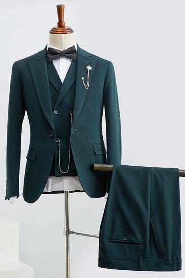 Benjamin Fashion Dark Green 3-Pack Slim Fit Suit