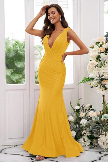 Fuchsia Bridesmaid Dresses Long | Simple evening dress_18