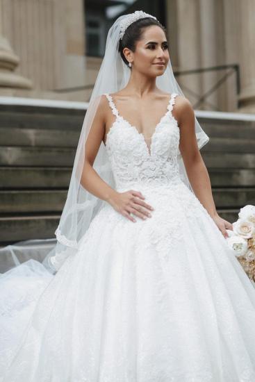 Princess White Wedding Dresses | Wedding dresses with lace_1