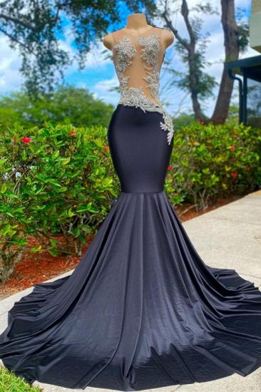 Sexy Prom Dresses Long Black | Evening dresses with glitter_1