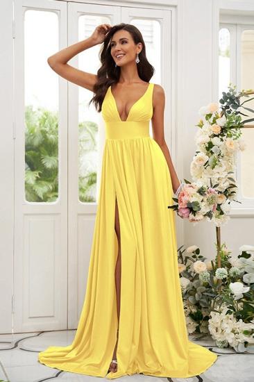 Gold Long Bridesmaid Dresses Cheap | Dresses for bridesmaids_10