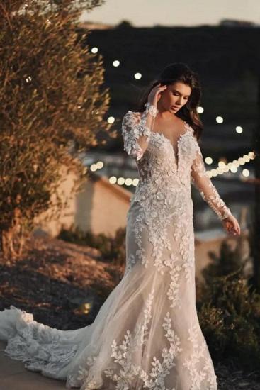 Gorgeous Wedding Dresses with Sleeves | Wedding dresses mermaid lace