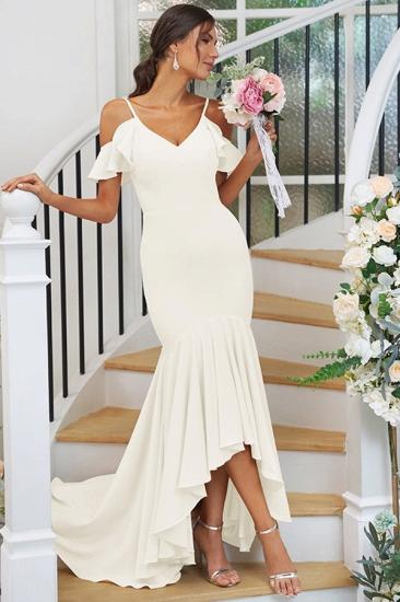 Sexy Bridesmaid Dresses Hi-lo | Simple dresses for bridesmaids_15