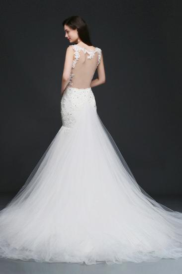 ANDI | Mermaid Spaghetti Strap Romantic Wedding Dress With Beading_2
