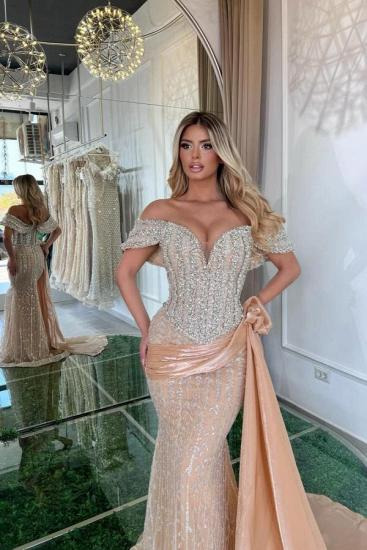 Extravagant Evening Dresses Long Glitter Prom Dresses Ball Gowns Online_3