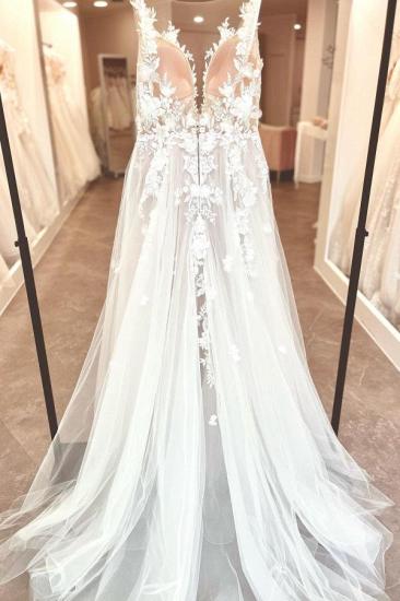 Boho Wedding Dresses A Line Lace | Wedding Dresses Cheap Online_6