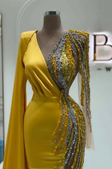 Cheap Long Gold Evening Dresses | Glitter prom dresses_2