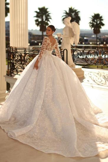Princess Wedding Dresses Lace | Wedding dresses with sleeves_2