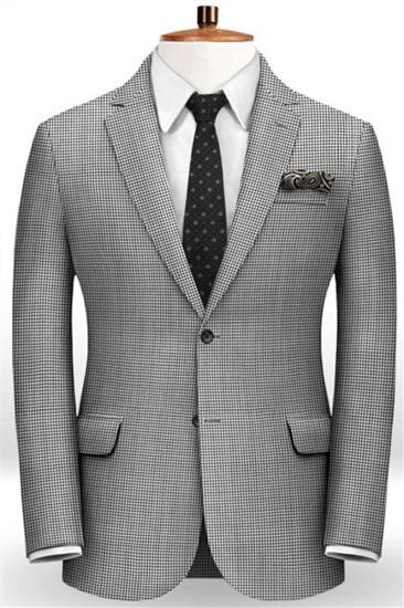 British Vintage Tuxedo Jacket |  Mens Slim Fit Suit 2 Piece_1