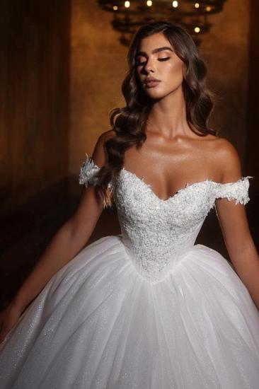 Beautiful Princess Wedding Dresses | Tulle Wedding Dresses Glitter_2
