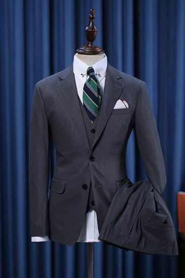 Jeremy Formal 3 Piece Slim Fit Mens Tailored Business Suit_2