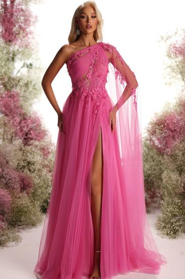 Fuchsia Evening Dresses Long Cheap Prom Dresses Evening Wear Online