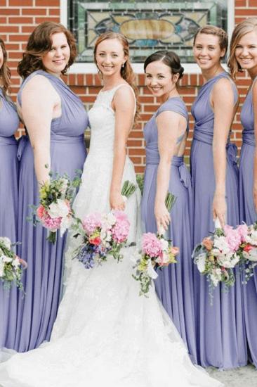 Dusty Blue Infinity Bridesmaid Dress In   53 Colors_5