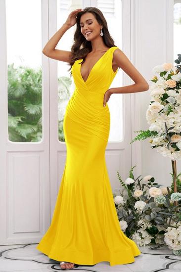 Fuchsia Bridesmaid Dresses Long | Simple evening dress_16