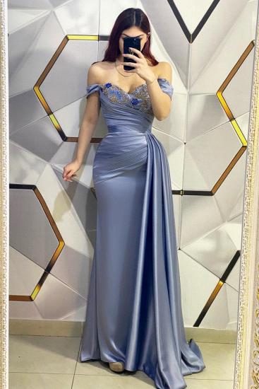 Lavendar Long Evening Dresses Cheap | Glitter prom dresses_1